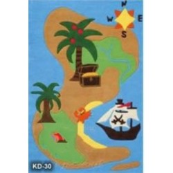 Kids Rug - Beach Design