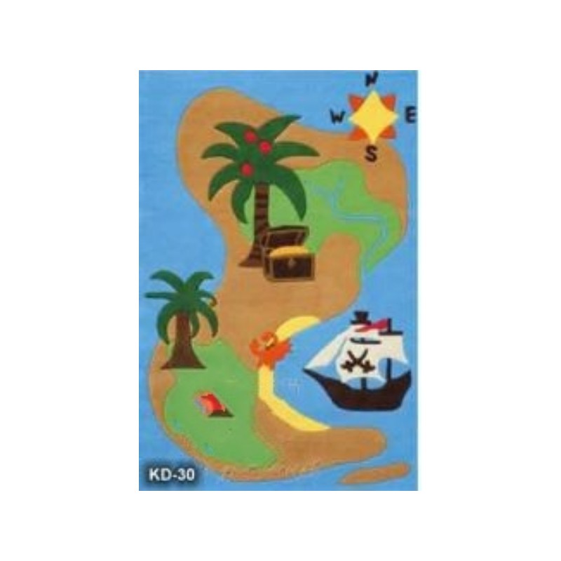 Kids Rug - Beach Design