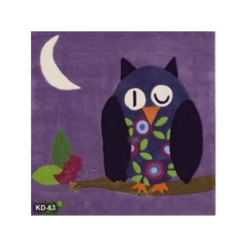 Kids Rug - Owl Design1