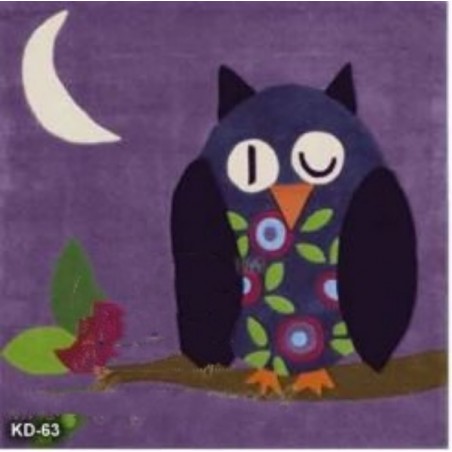 Kids Rug - Owl Design1
