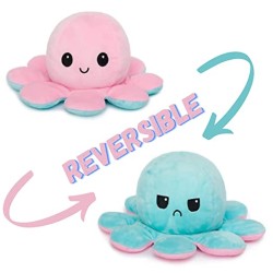 Octopus Plushie Reversible Soft Toys for Kids